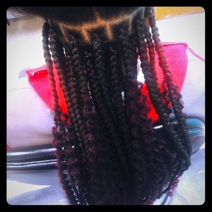 Medium Box Braids